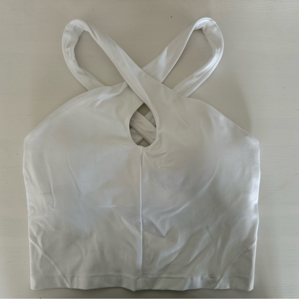 Lululemon Athletica White Tank Top